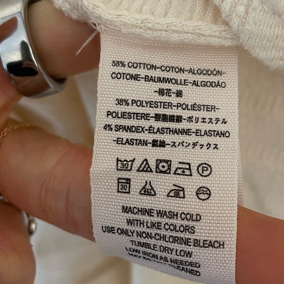 Free People Henley, Ivory, Size Small, EUC - Picture 7 of 8